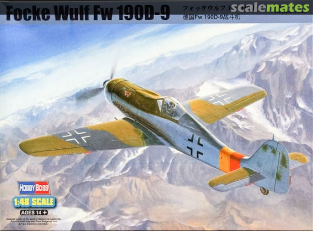 Boxart Focke-Wulf Fw 190D-9 81716 HobbyBoss