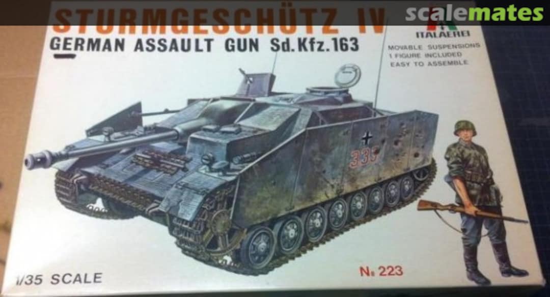 Boxart Sturmgeschutz IV 223 Italaerei