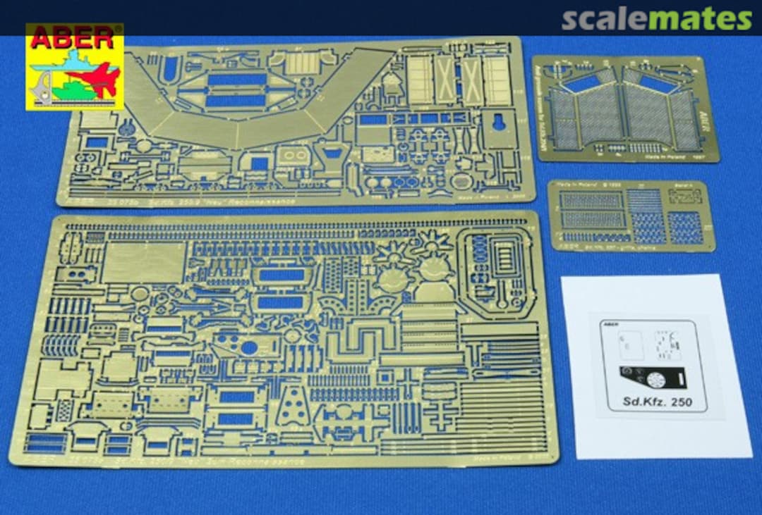 Contents Sd.Kfz.250/9 Neu 2cm Recon ~Dragon~ 35075 Aber