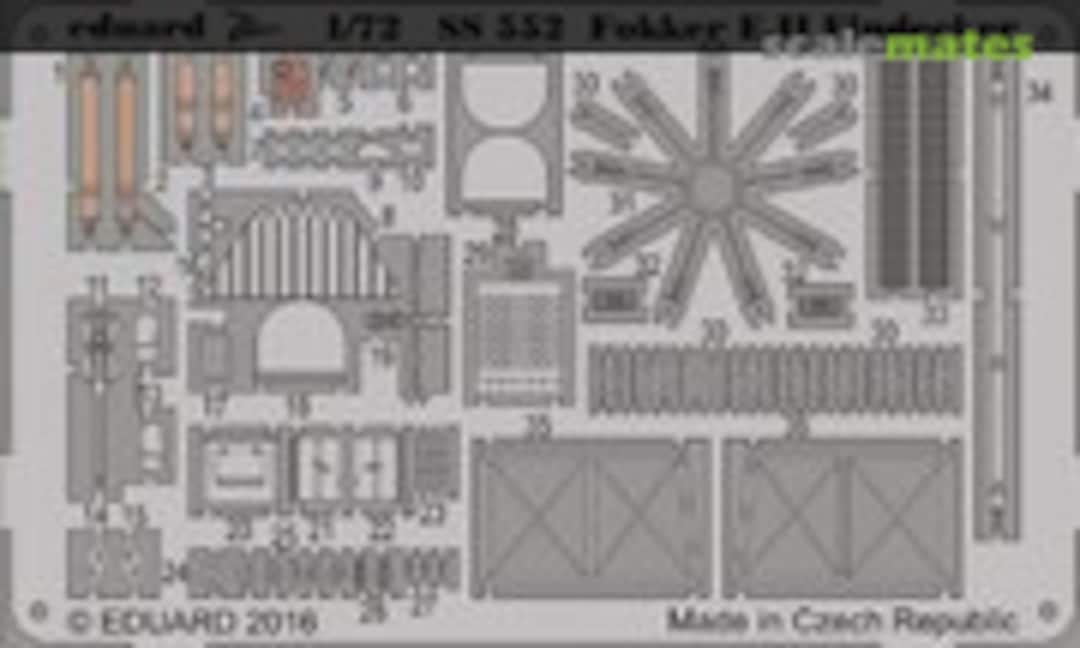 1:72 Fokker E.II Eindecker (Eduard SS552)