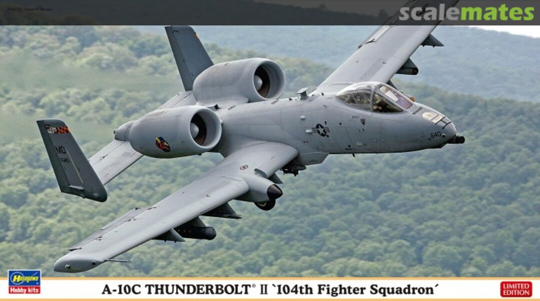 Boxart A-10C Thunderbolt II "104th Fighter Squadron" 02216 Hasegawa