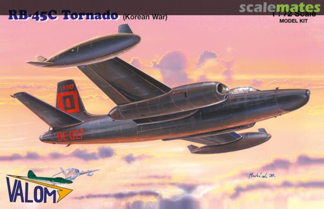 Boxart RB-45C Tornado 72125 Valom