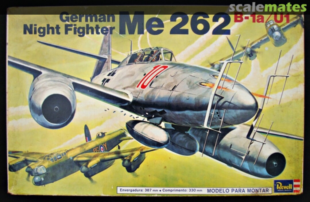 Boxart Me 262B-1a U.1 H-275 Revell/Kikoler