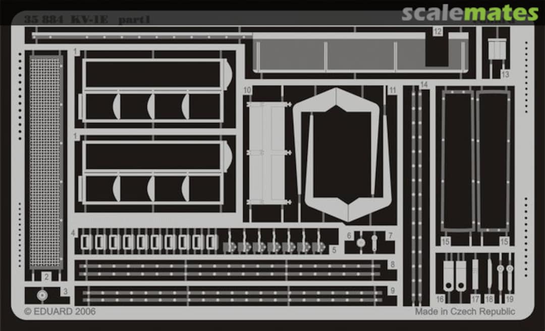 Boxart KV-1E 35884 Eduard