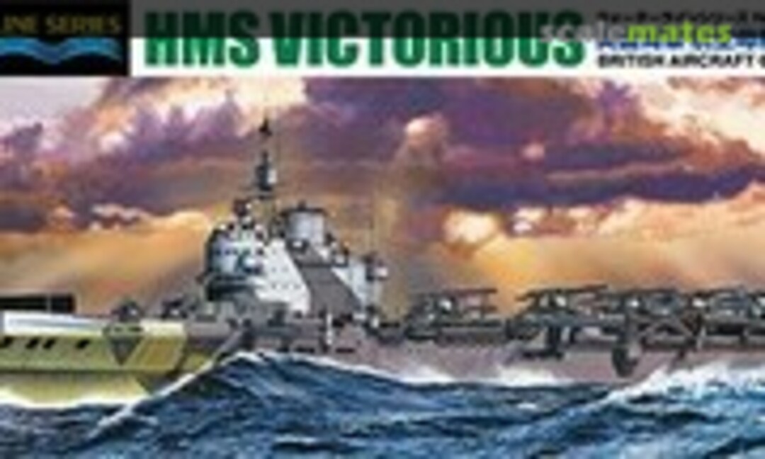 1:700 British Aircraft Carrier HMS Victorious (Aoshima 051061)