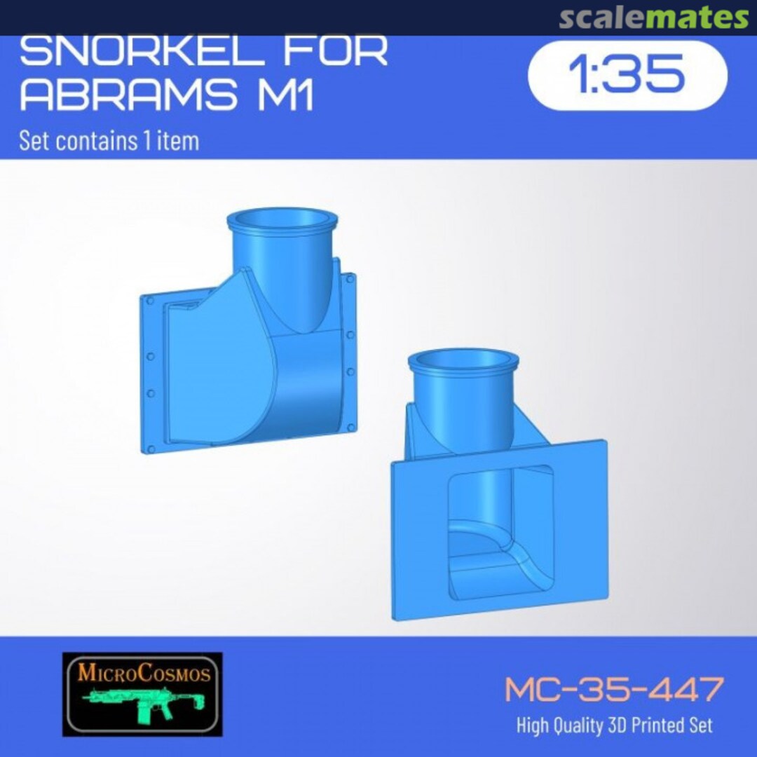 Boxart Snorkel For Abrams M1 MC-35-447 3D MicroCosmos