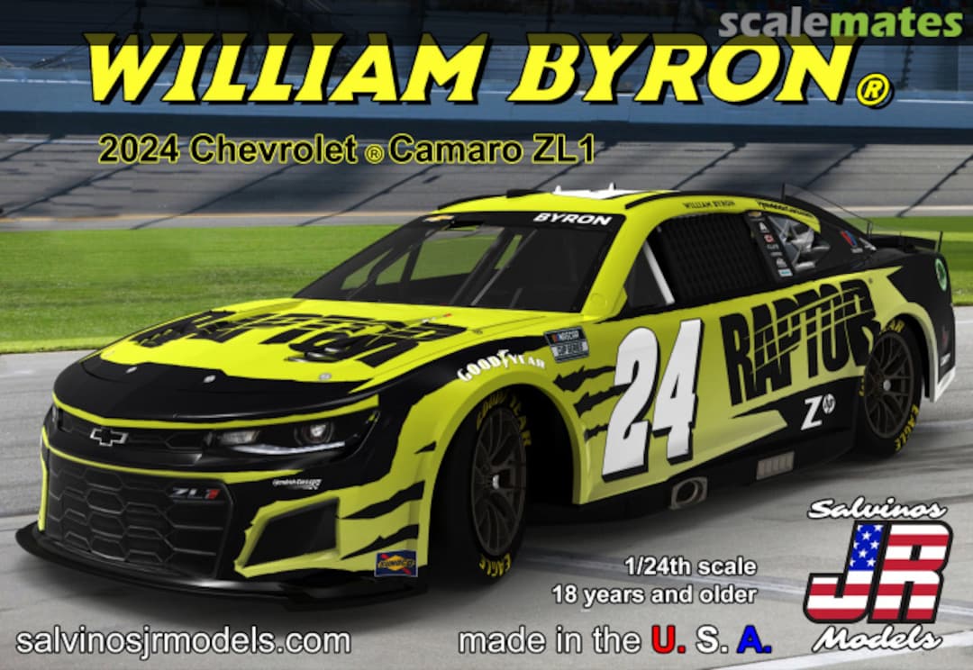 Boxart 2024 Chevrolet Camaro ZL1 HMC2024WBP Salvinos JR Models