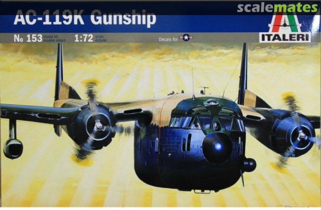 Boxart AC-119K Gunship 153 Italeri