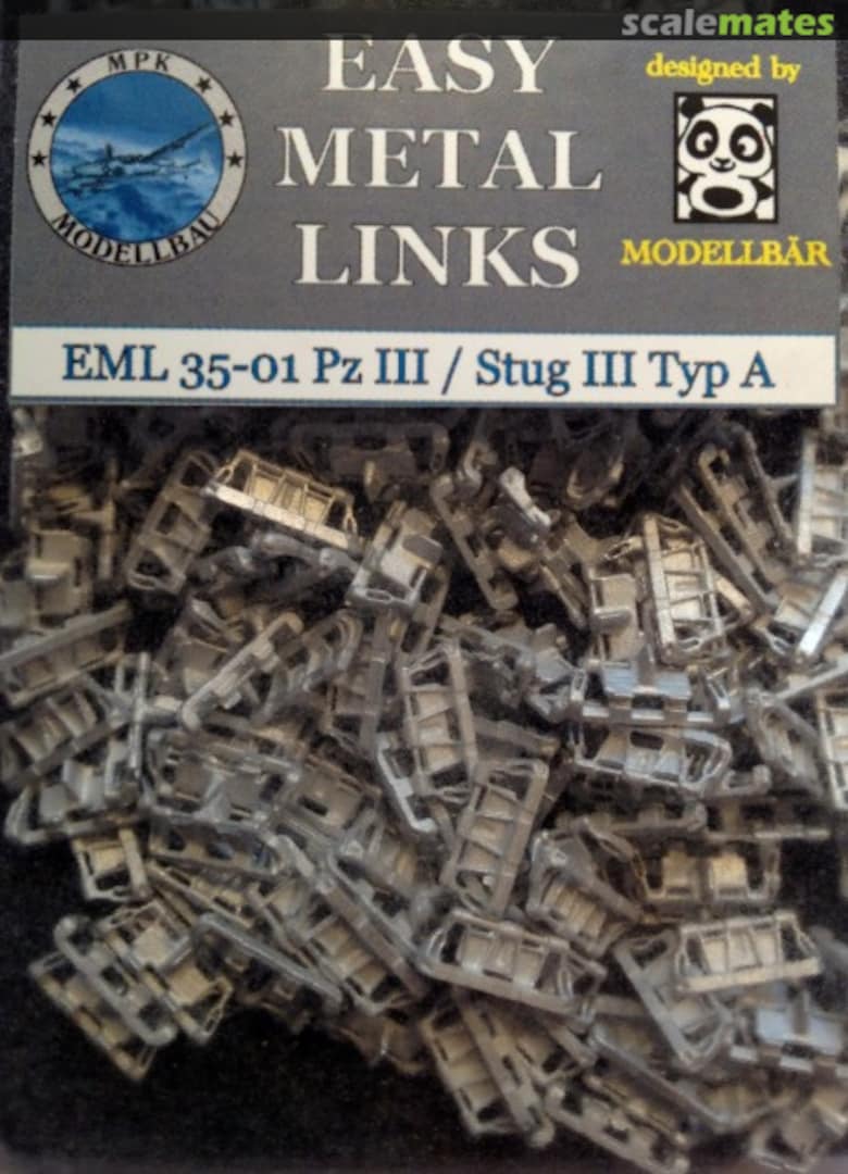 Boxart Easy Metal Links Pz III / Stug III Typ A EML 35-01 Easy Metal Links