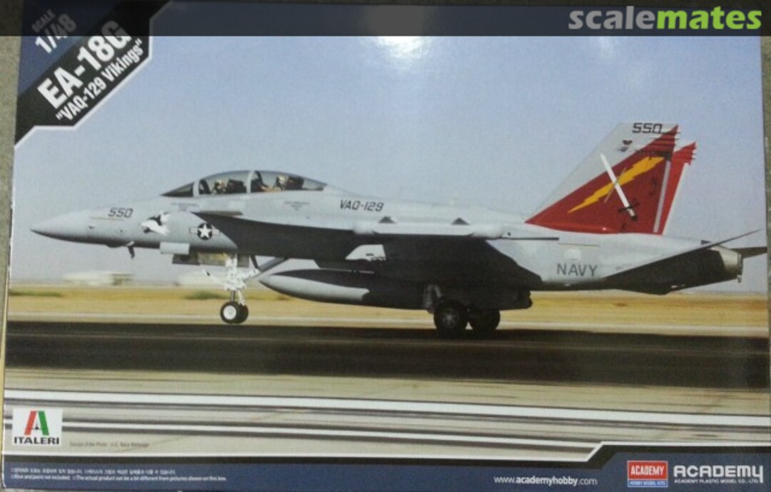 Boxart EA-18G "VAQ-128 Vikings" 12298 Academy