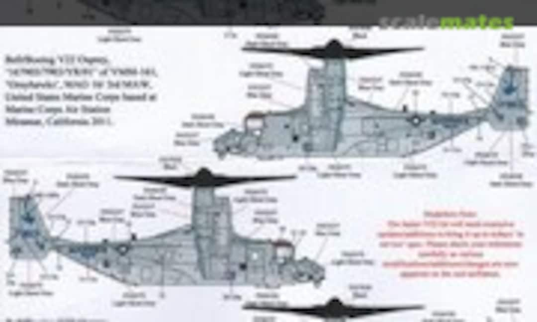 1:48 Bell-Boeing V-22 Osprey Part 1 (Xtradecal X48-119)