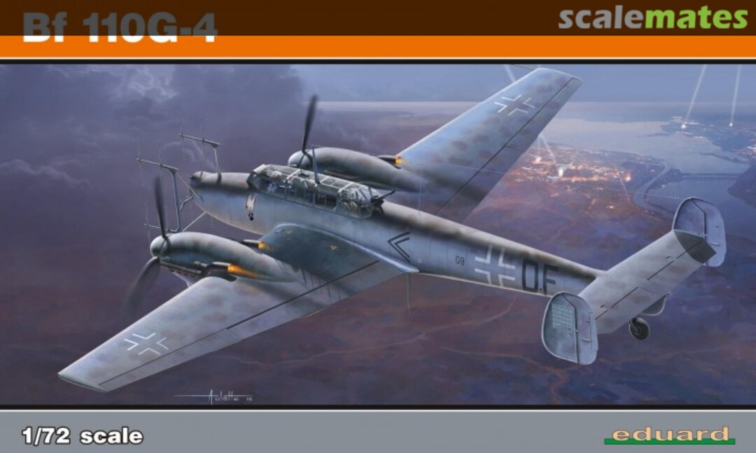 Boxart Bf 110G-4 7094 Eduard