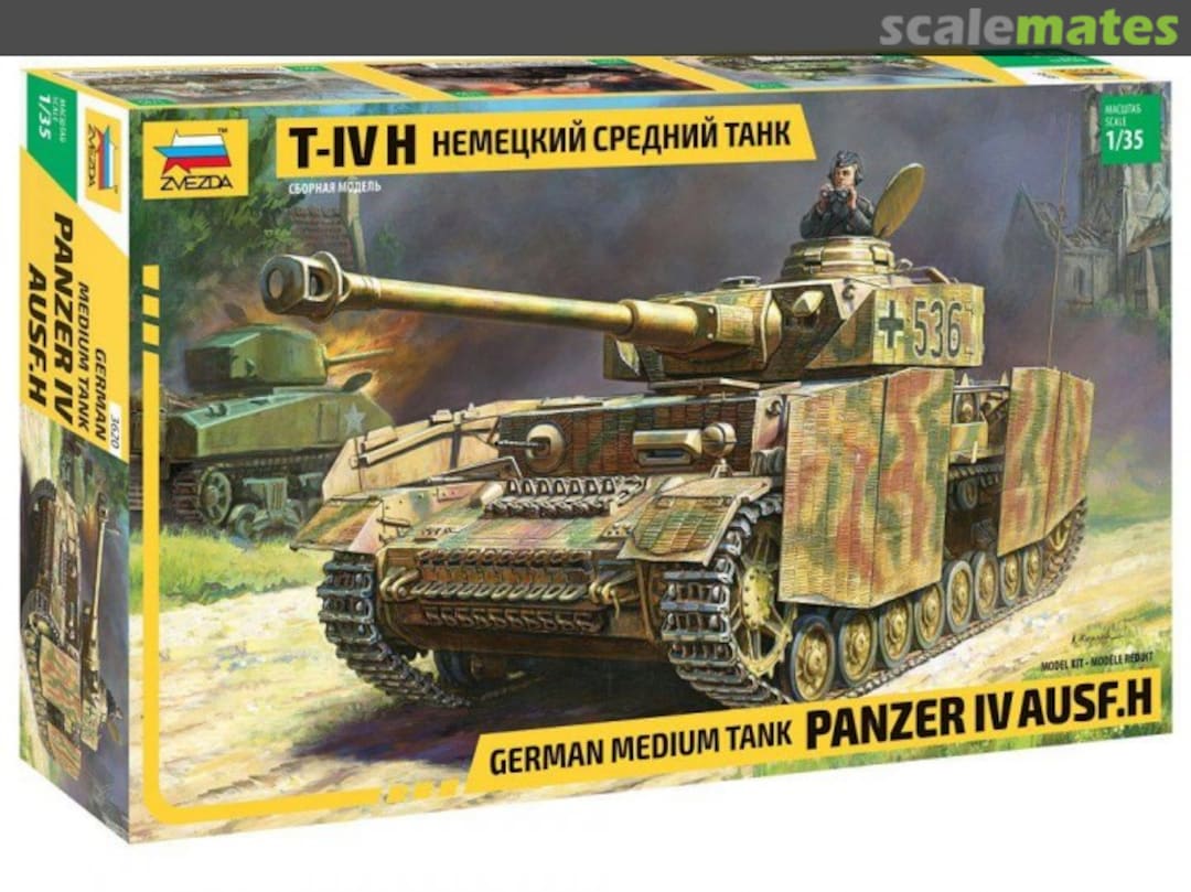 Boxart Panzer IV - Ausf. H 3620 Zvezda