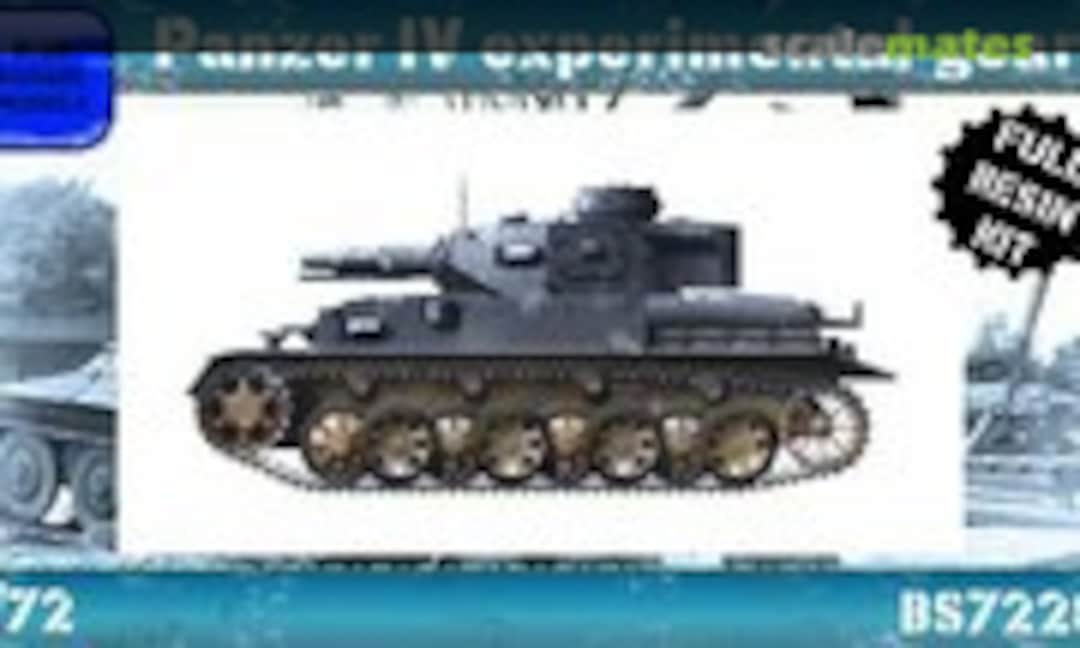 Panzer IV experimental gear (Blue Square Models BS7228)