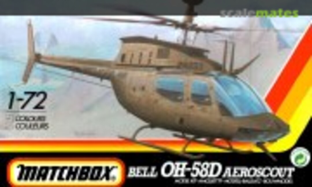 1:72 Bell OH-58D Aeroscout (Matchbox 40043)