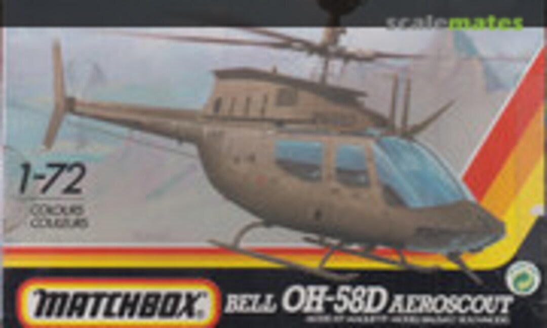 1:72 Bell OH-58D Aeroscout (Matchbox 40043)