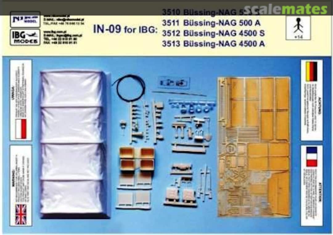 Boxart Büssing NAG Conversion Set IN-09 IBG Models