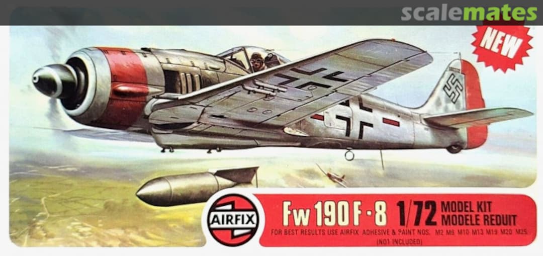 Boxart Fw 190 F - 8 02063-7 Airfix