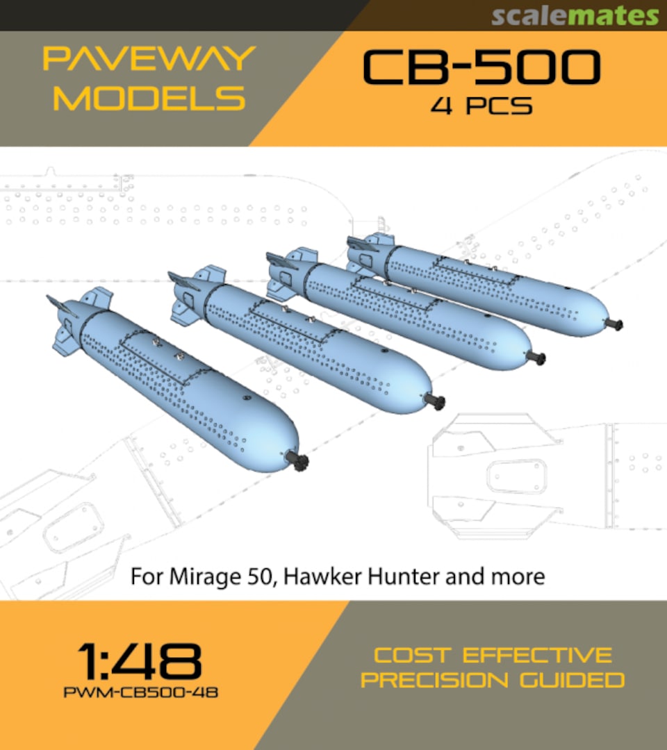 Boxart CB-500 PWM-CB500-48 Paveway Models