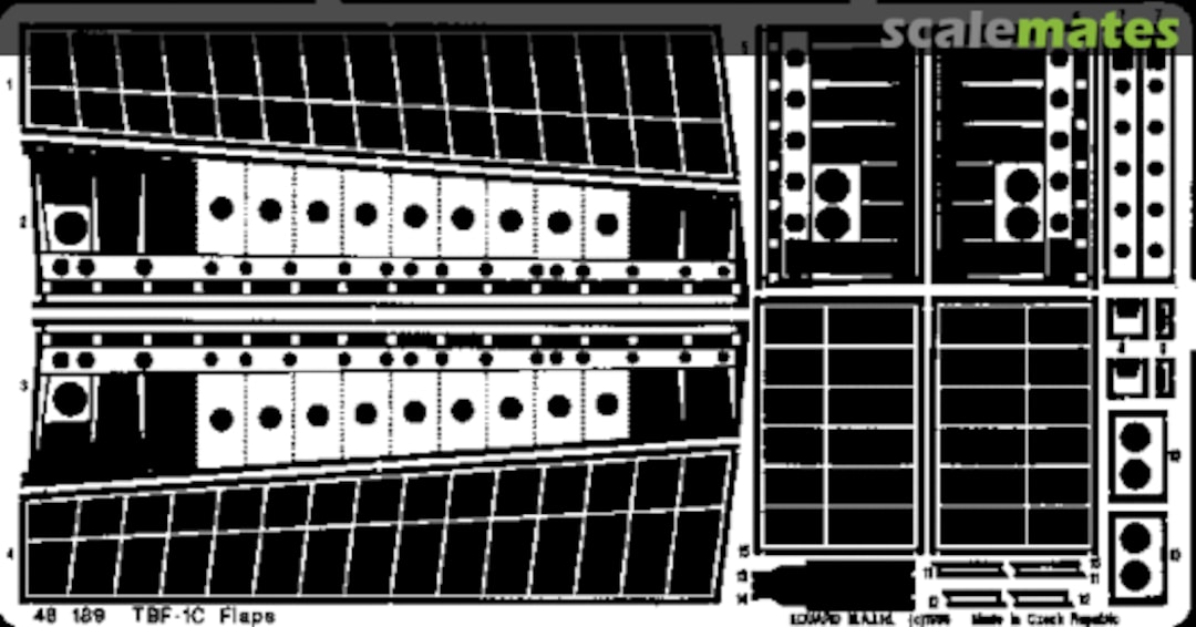 Boxart TBF-1C Flaps 48189 Eduard
