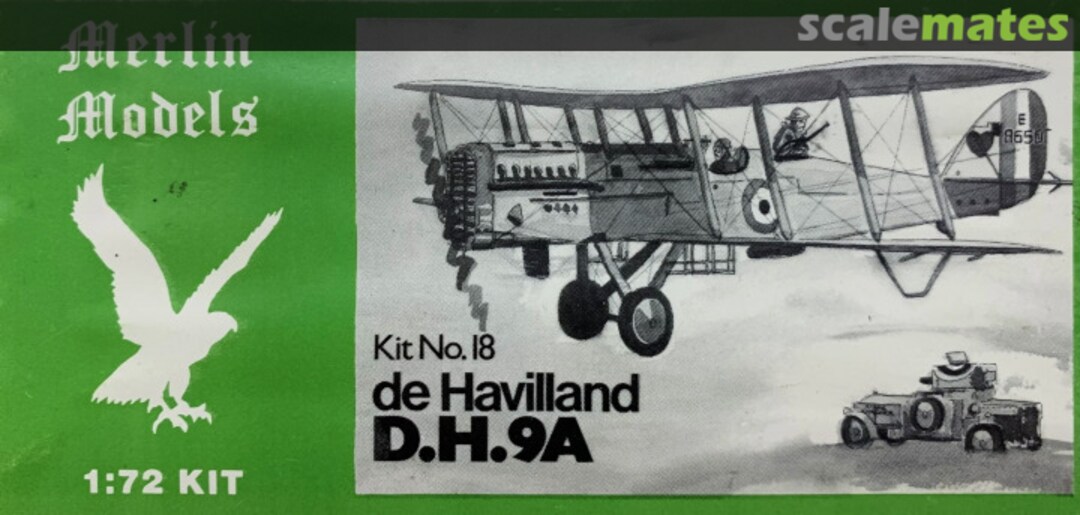 Boxart de Havilland D.H. 9A 18 Merlin Models