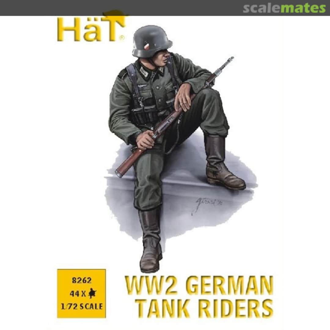 Boxart German Tank Riders 8262 HäT