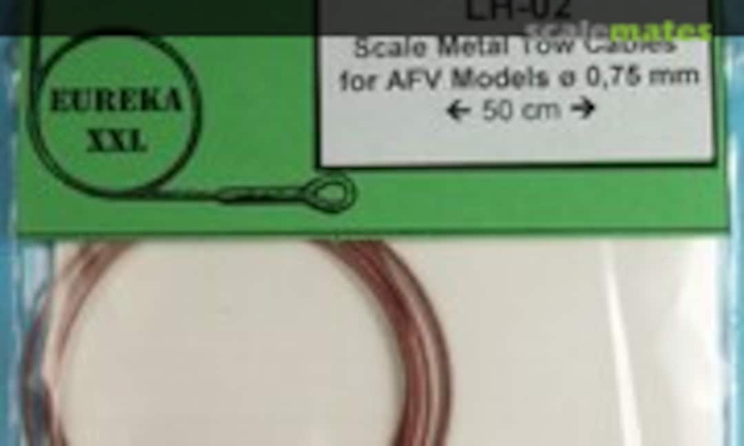 1:35 Metal tow cables for AFV Kits 0.75mm (Eureka XXL LH-02)