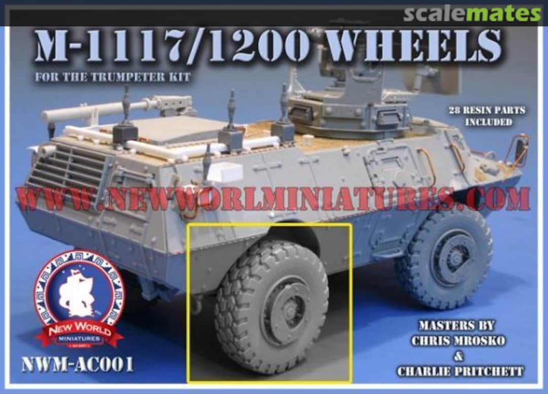 Boxart M-1117/1200 Guardian Wheels NWM-AC001 New World Miniatures