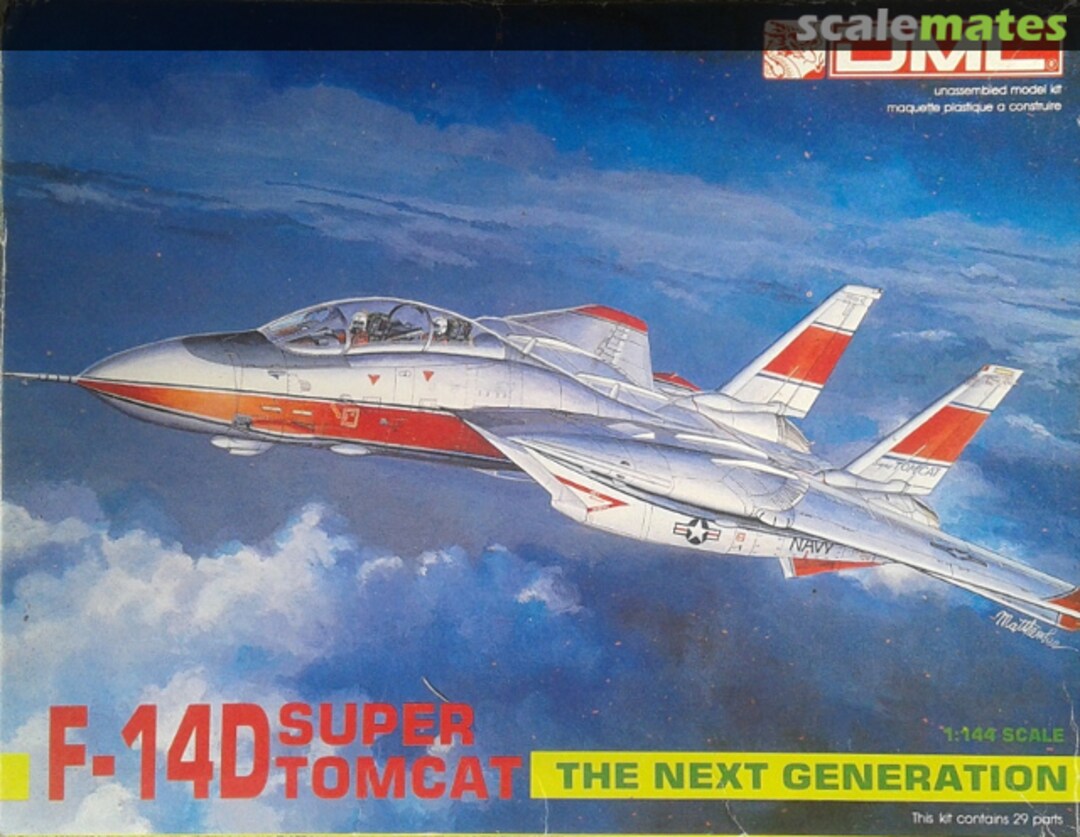 Boxart F-14D Super Tomcat The Next Generation 4501 DML