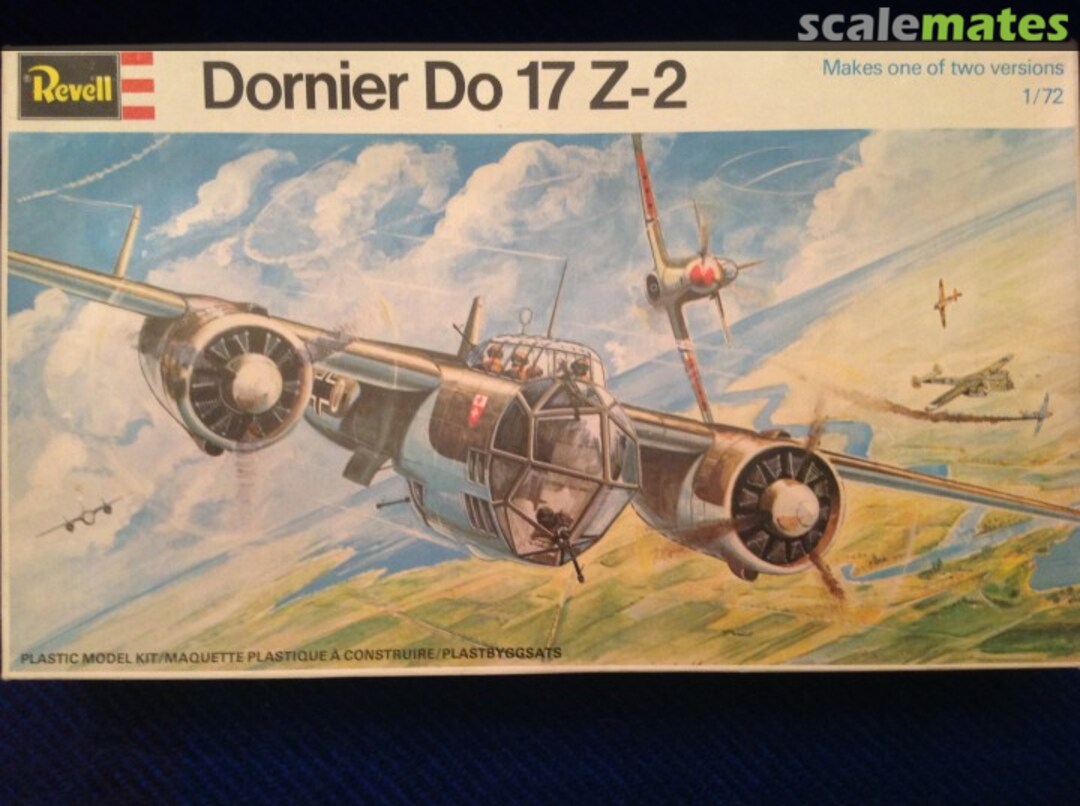 Boxart Dornier Do 17 Z-2 H-247 Revell (Great Britain)