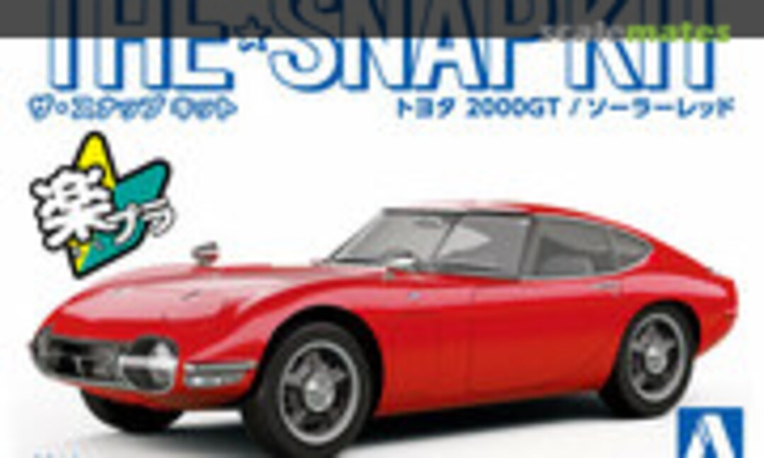 1:32 Toyota 2000GT (Solar Red) (Aoshima 056288)