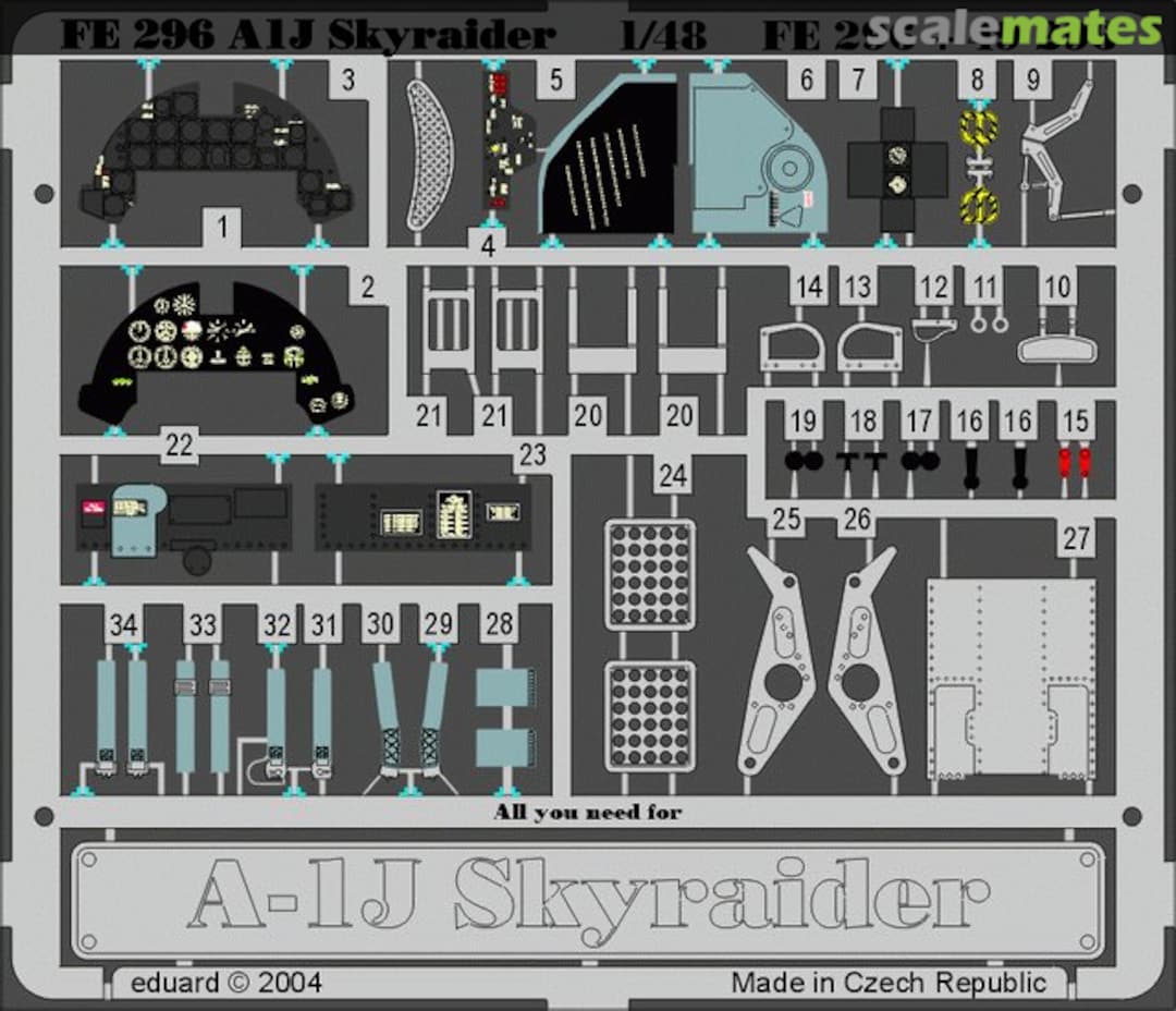 Boxart A-1J Skyraider 49296 Eduard