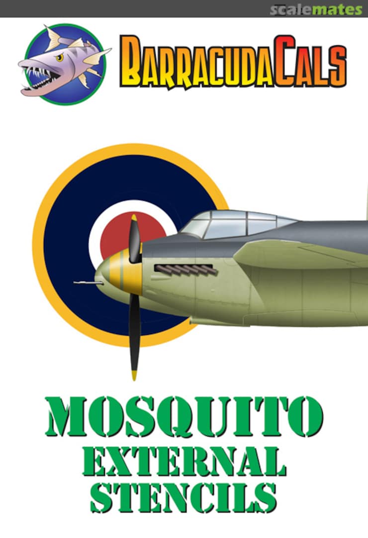 Boxart Mosquito External Stencils BC32268 Barracuda Studios