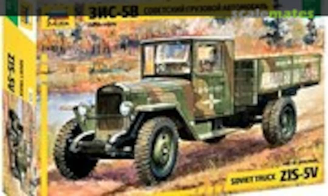 1:35 Truck ZIS-5V (Zvezda 3529)