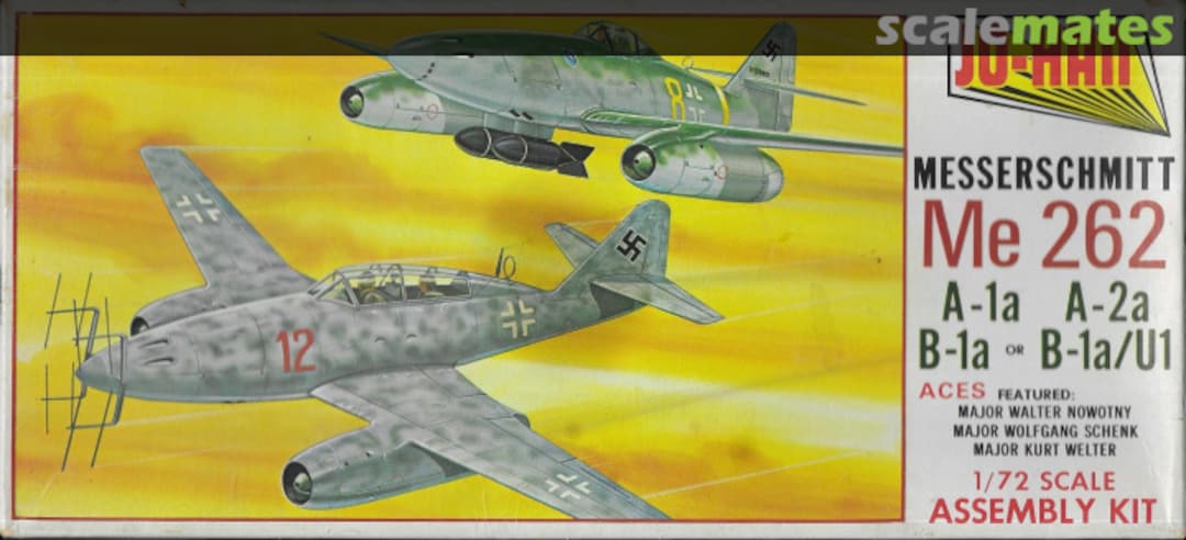 Boxart Messerschmitt Me 262 A-104 Jo-Han