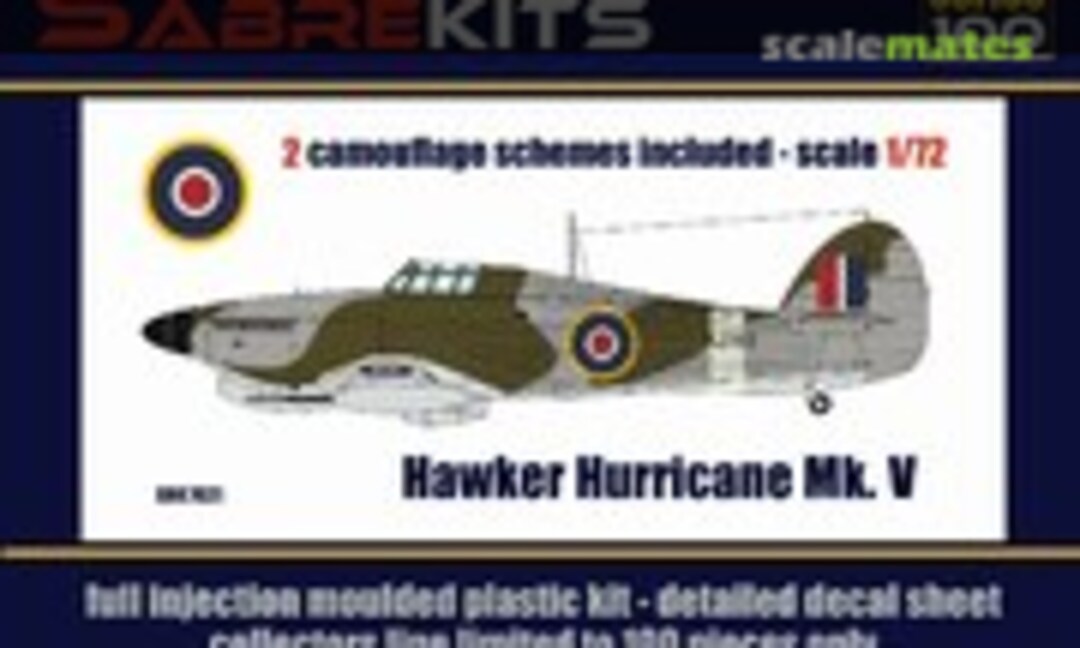 1:72 Hawker Hurricane Mk.V (SabreKits SBK7021)