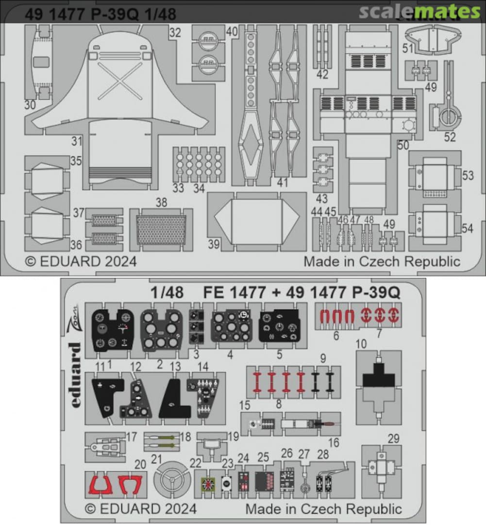 Boxart P-39Q 491477 Eduard