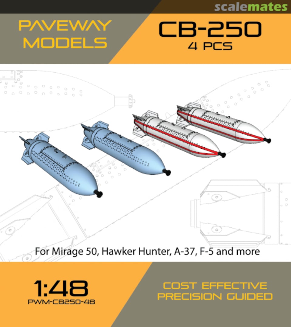 Boxart CB-250 PWM-CB250-48 Paveway Models