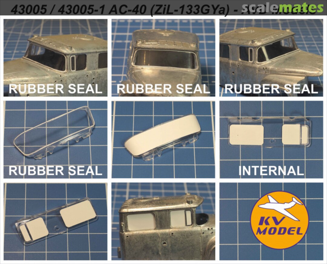 Contents AC-40 (ZiL-133GYa) - (Double sided) 43005-1 KV Models