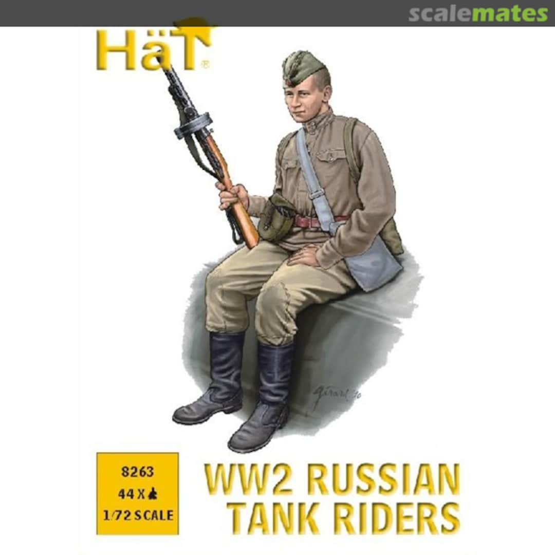 Boxart Russian Tank Riders 8263 HäT