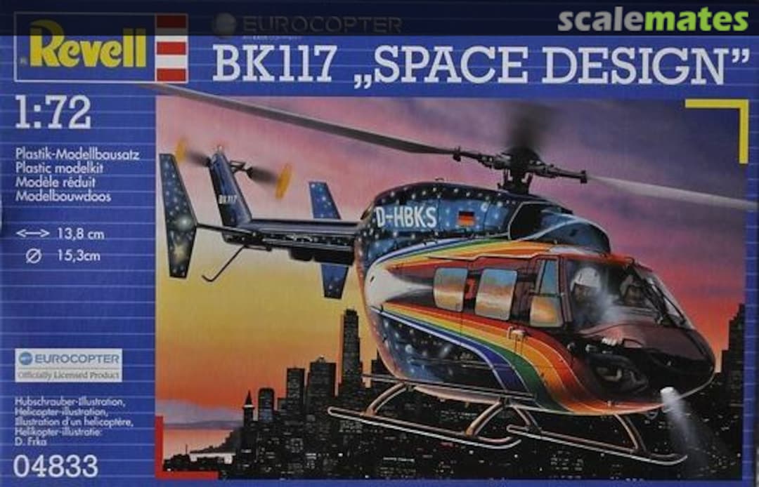 Boxart Eurocopter BK117 "Space Design" 04833 Revell