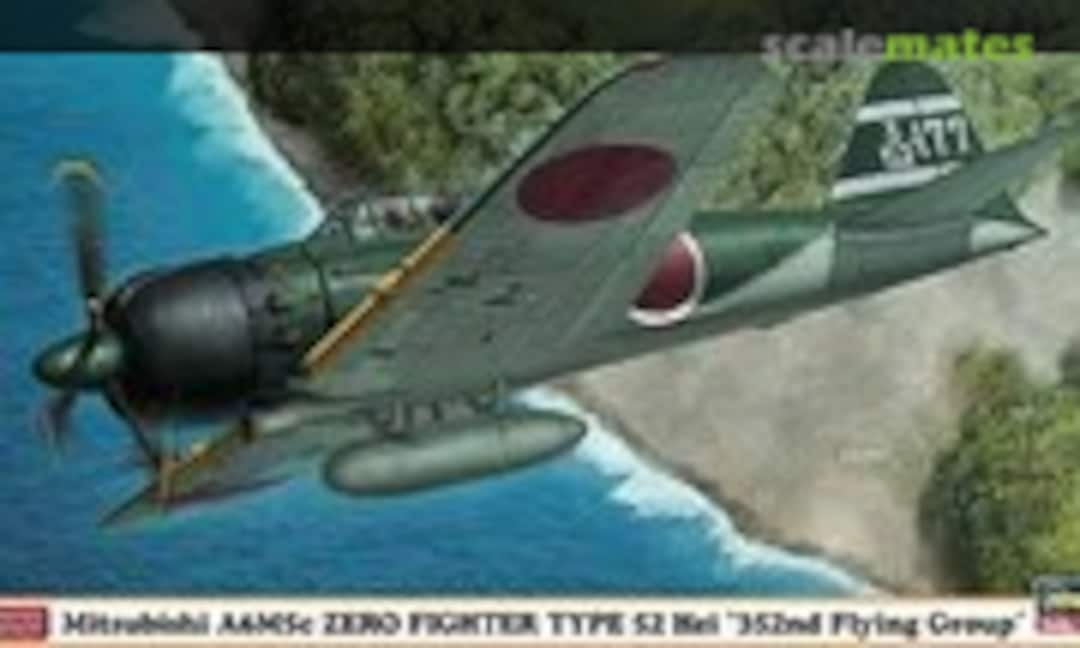 1:48 Mitsubshi A6M5C Zero Fighter Type 52 Hei `352nd Flying Group´ (Hasegawa 09972)