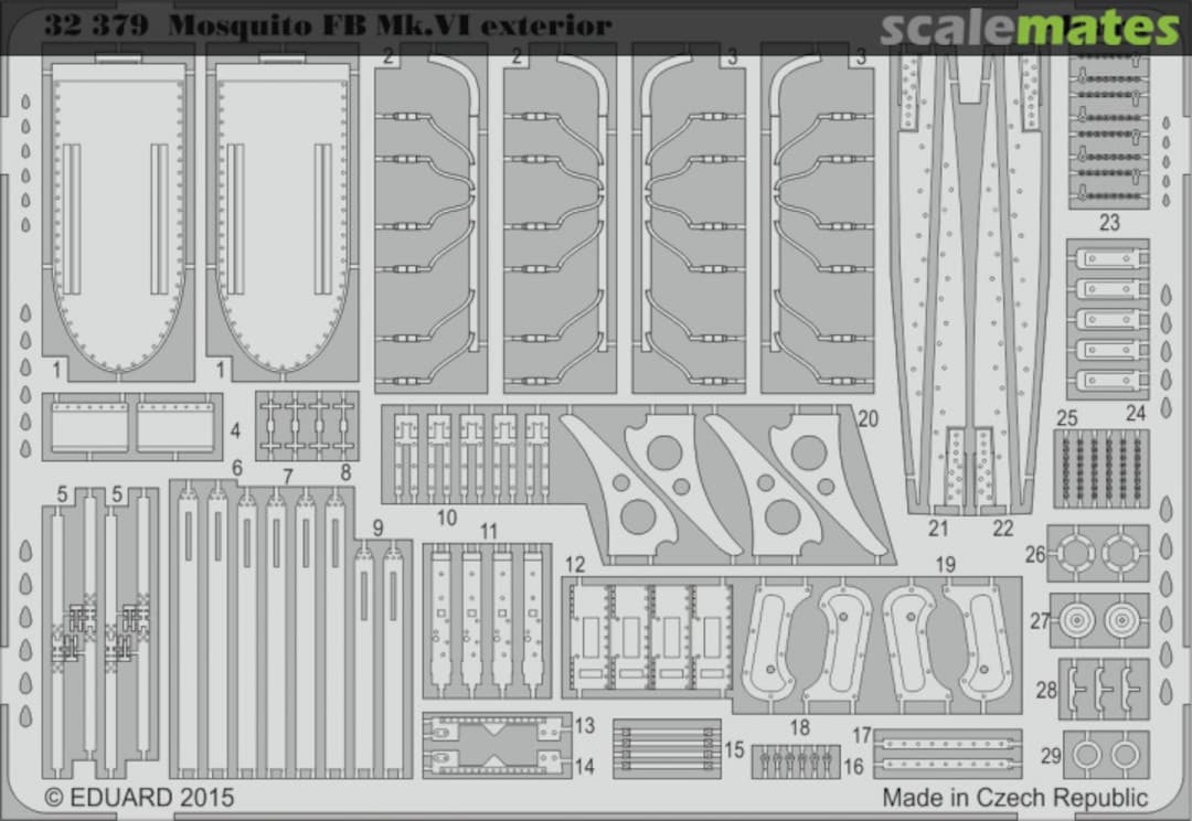 Boxart Mosquito Mk.VI exterior 32379 Eduard