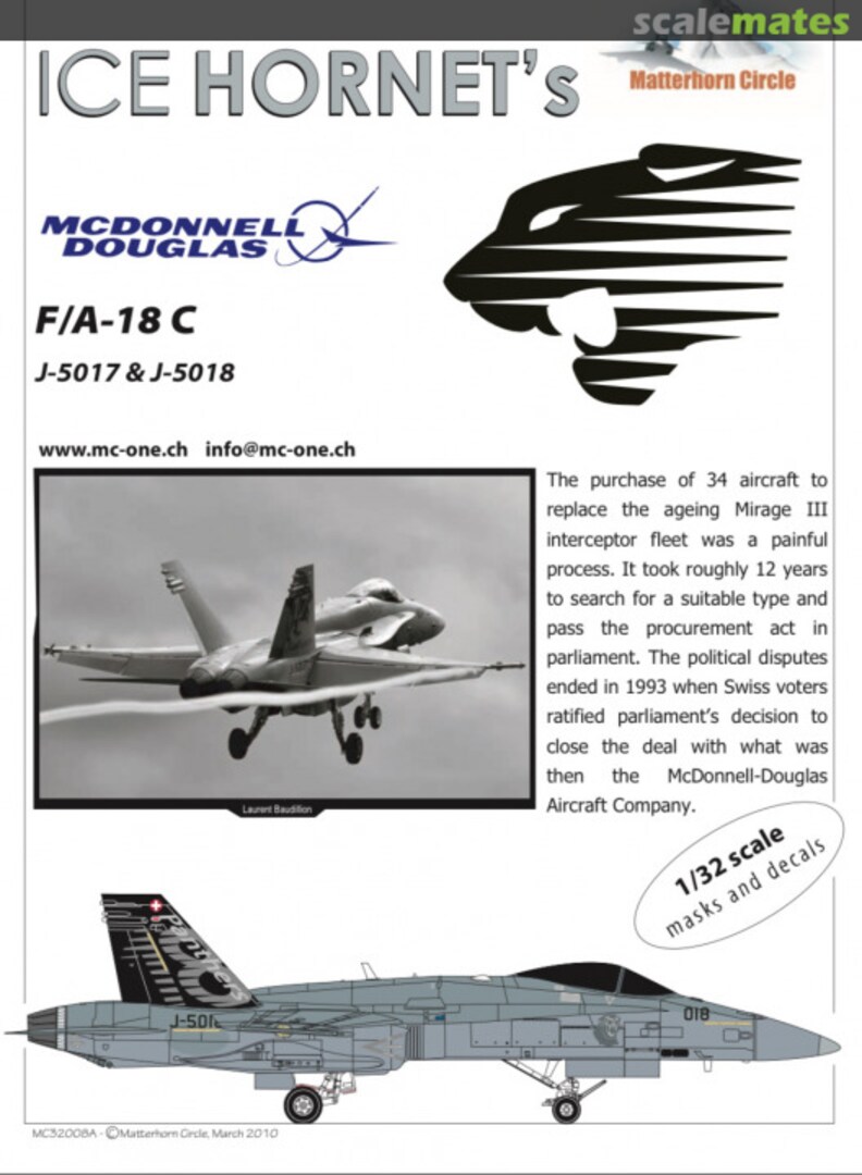 Boxart F/A-18 C MC32008A Matterhorn Circle