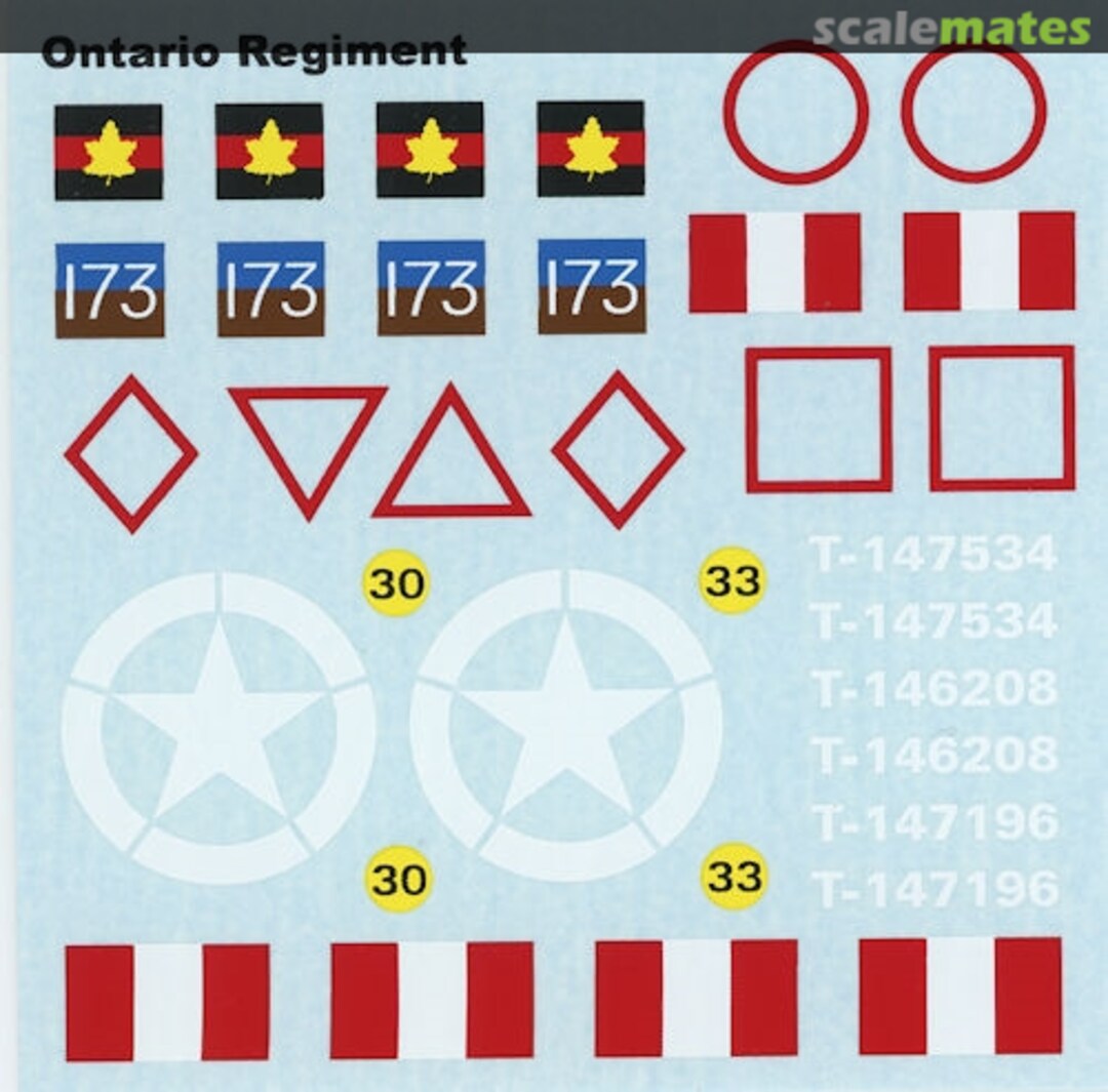 Contents Ontario Regiment D35007 Ultracast