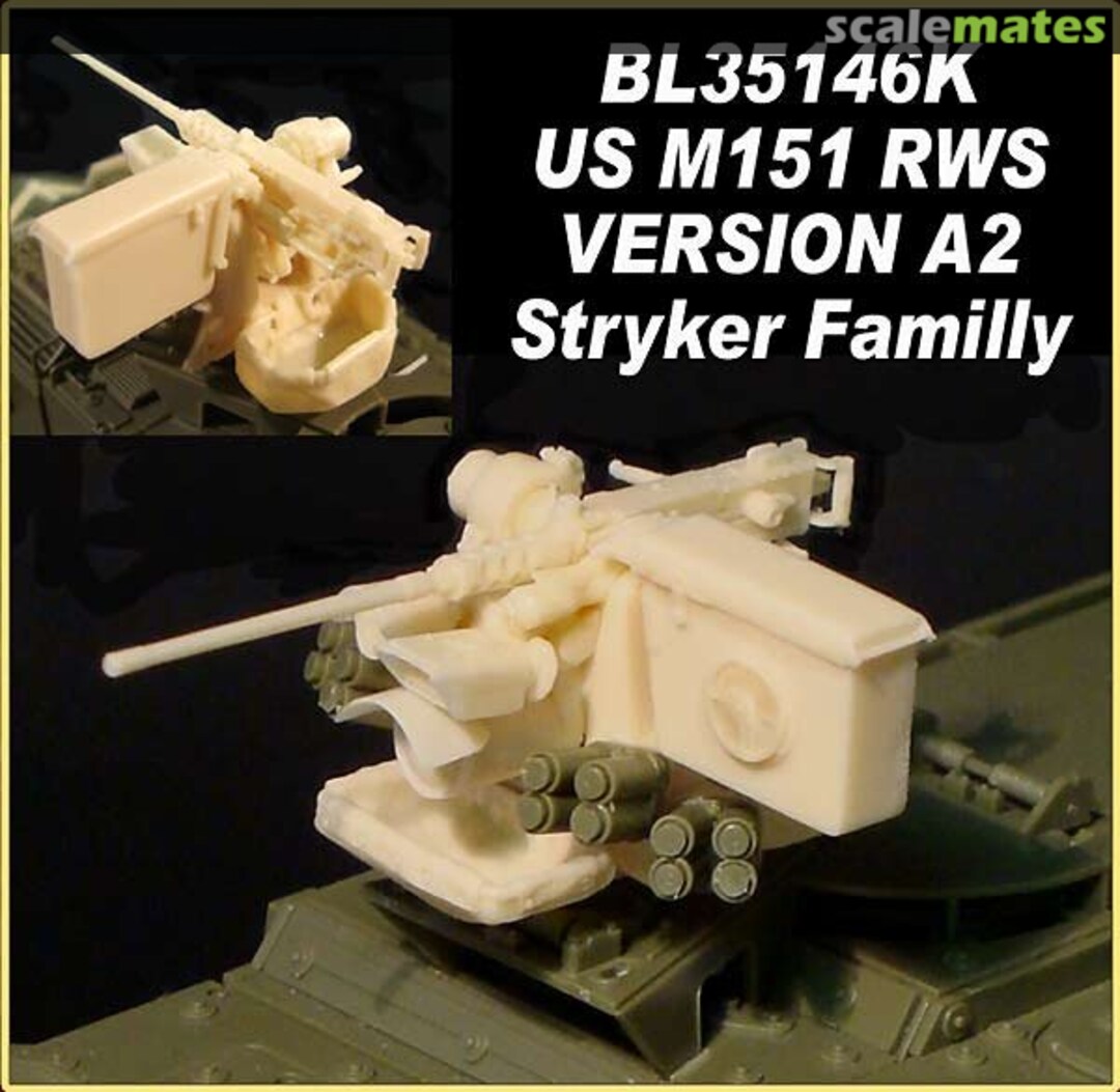 Boxart US M151 RWS VERSION A2 - Stryker Family BL35146K Blast Models