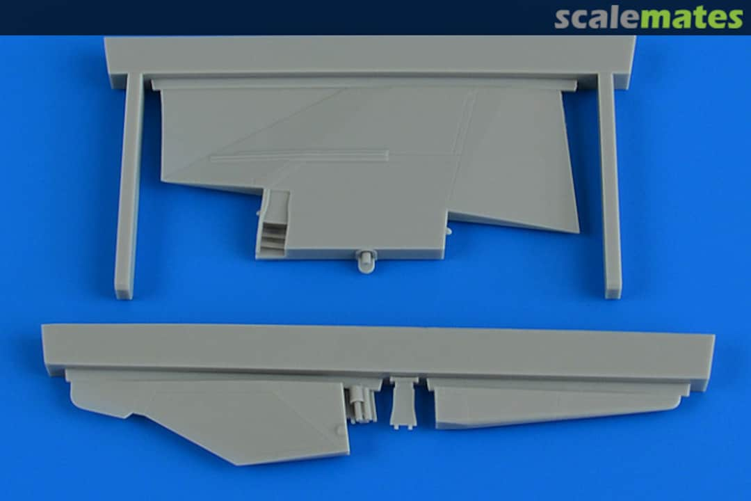 Boxart MiG-23MF/MLD correct tail fin TRUMPETER 2235 Aires