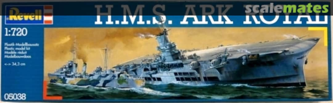 Boxart H.M.S. Ark Royal 05038 Revell