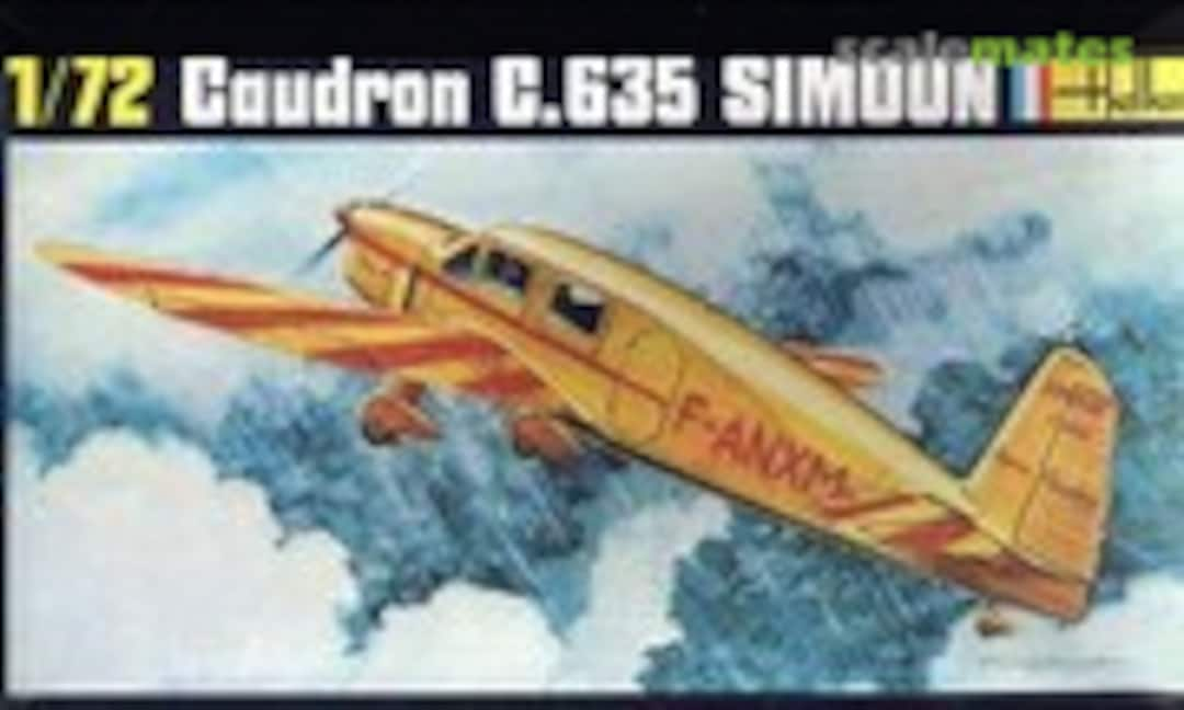 1:72 Caudron C.635 Simoun (Heller 208)