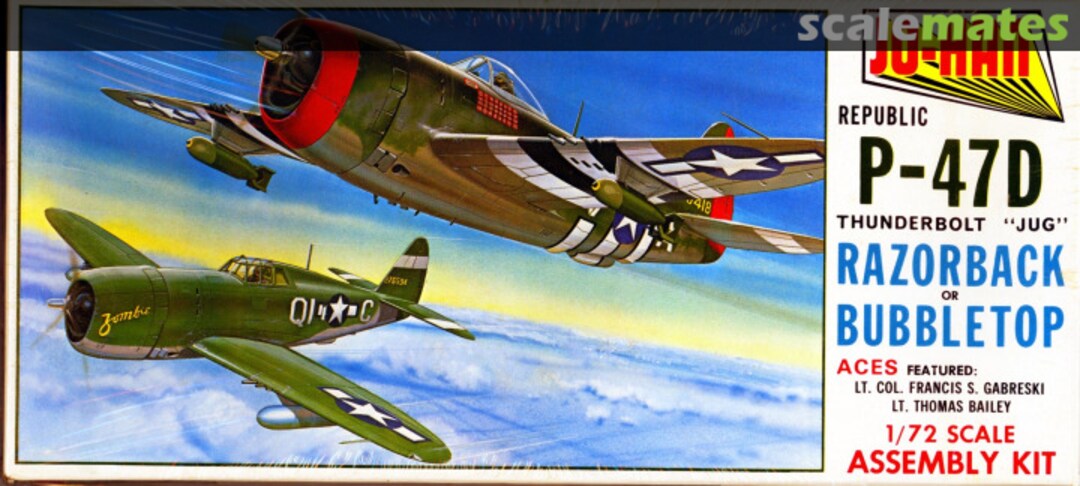 Boxart Republic P-47D Thunderbolt "Jug" A-102 Jo-Han